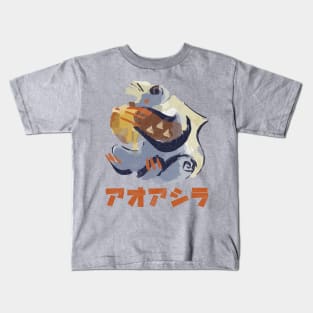 Monster Hunter Rise Arzuros Kanji Icon Kids T-Shirt